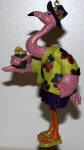 Felipe is Felipa's mate. I love the drink in hand and ready to party shirt. He is definitely on vacation. a great flamingo by Dcember Diamonds.