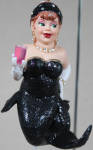 Another mermaid with the black and diamonds. They seem just as nice even on the smaller mermaids as they do on the bigger ones. 