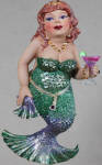 Miss Mardi Gras, like Miss Peacock was another mermaid that was beautiful in the colors dept. I know this one will be hard to find when it drys up out there in the marketplace. Another get it while you can mermaid.